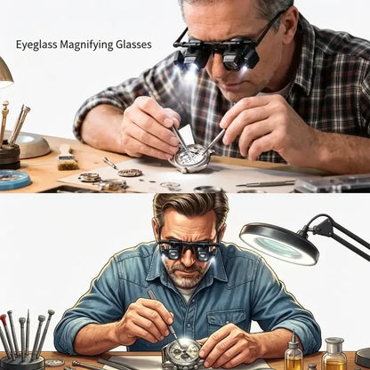 PrecisionSight Magnifier Glasses — See Every Detail Effortlessly