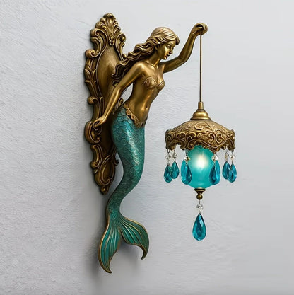 LuminaraMermaid — Fantasy Wall Lamp | 50% OFF