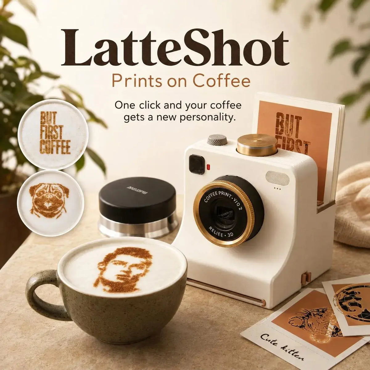 CaféMuse — Turn Coffee Into Artistry