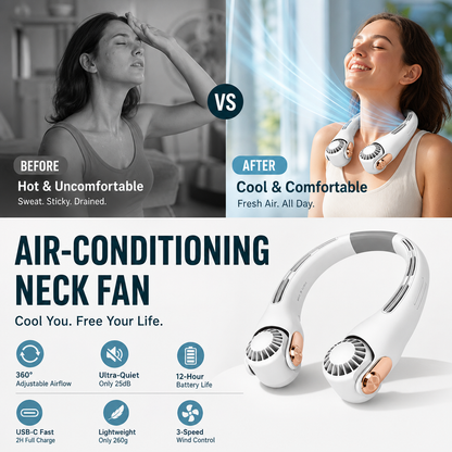 Neck Breeze Fan — Individually Cool Comfort