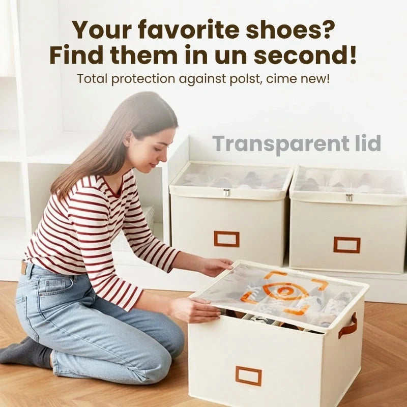 VeroStow Shoe Keeper — Clear Clutter, Love Shoes