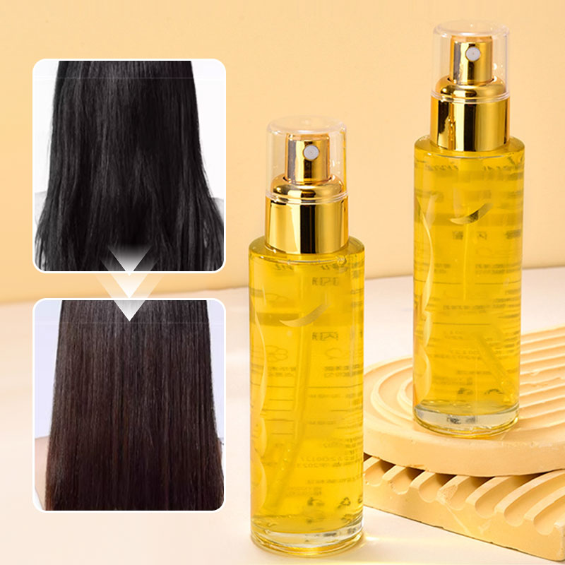 LiquidGold Hair Elixir — Silky Shine, No Frizz