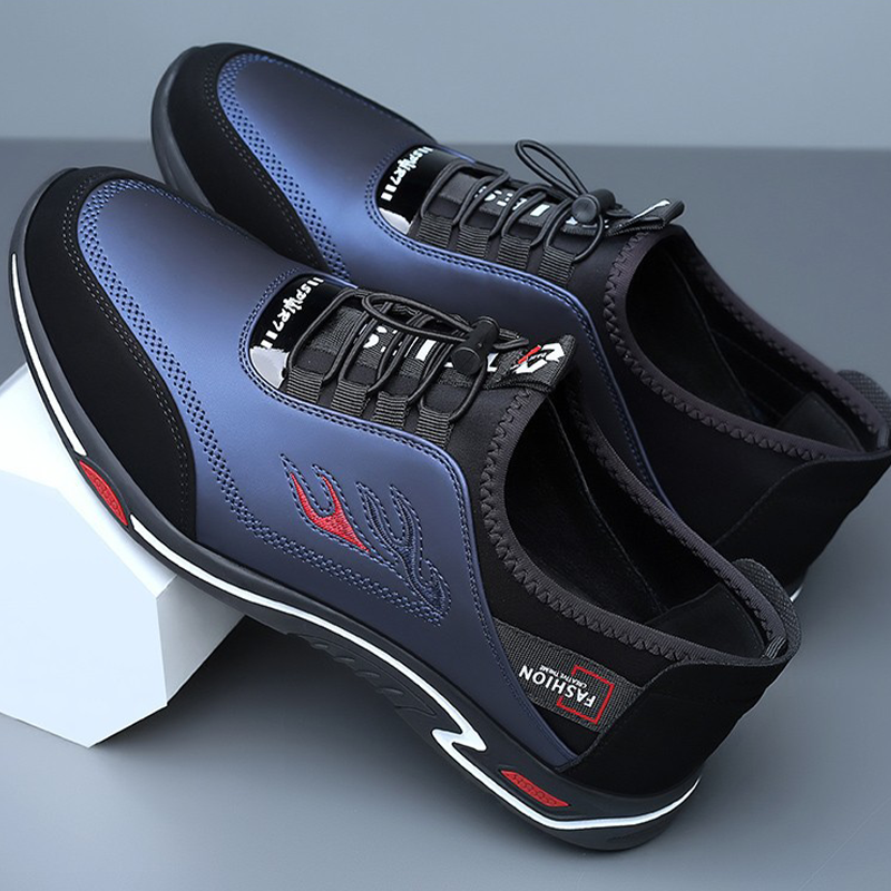 Heidi — Lightweight Breathable Men's PU Leather Shoes