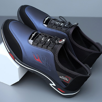 Heidi — Lightweight Breathable Men's PU Leather Shoes