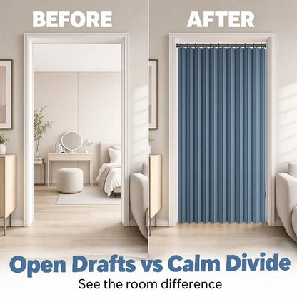 Magnetic Accordion Curtain — Instant Privacy, Total Calm