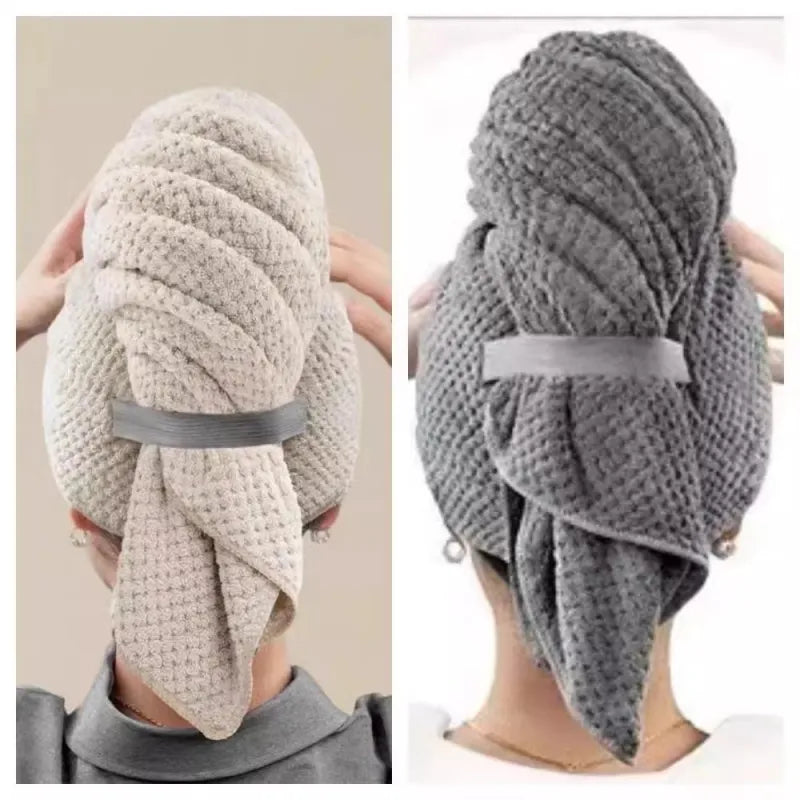 VelvetWave Hair Wrap — Dry Faster, Feel Amazing