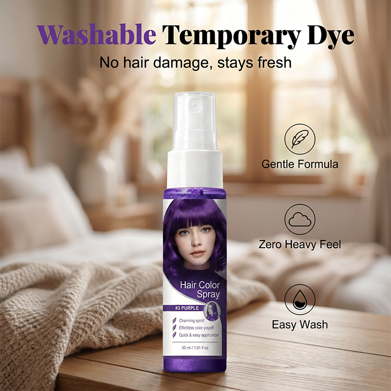 ViviaShade Temporary Hair Color Spray — Instant Vibrant Confidence