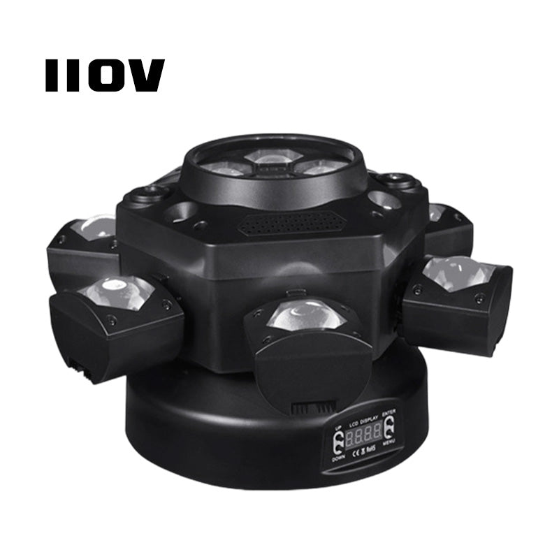 Six-Arm LED Power Station – Ignite Unforgettable Atmosphere
