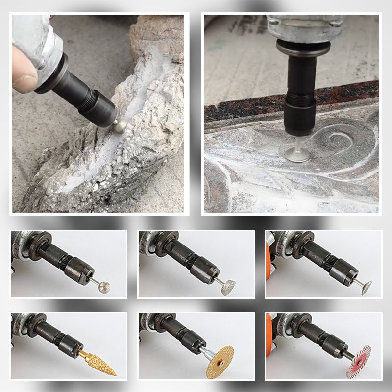 PowerGrip — Grinder Adapter Tool | 1+1 FREE