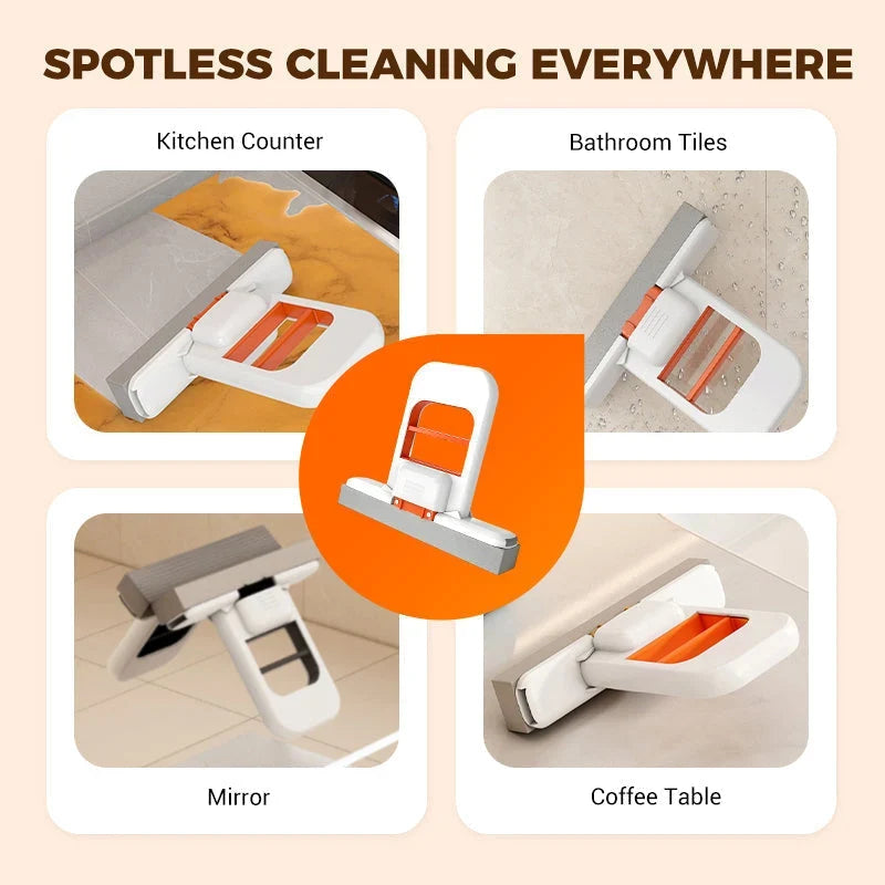 SwiftSqueeze Mop — Clean Hands, Effortless Sparkle