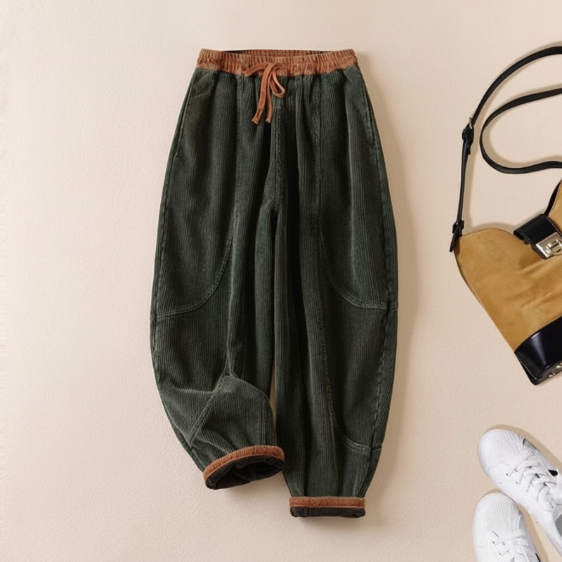 Nora — Cozy Corduroy Pants with Plush Lining