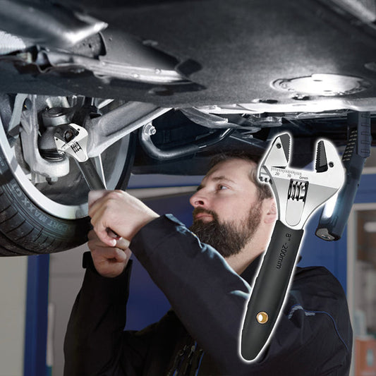 PowerGrip Adjustable Wrench — Master Nuts Effortlessly