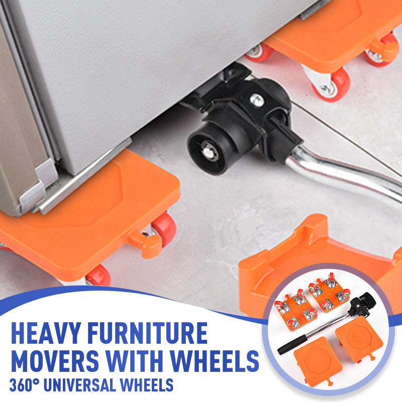 Furniture Lifter — Heavy-Duty Glides, Floor Protection