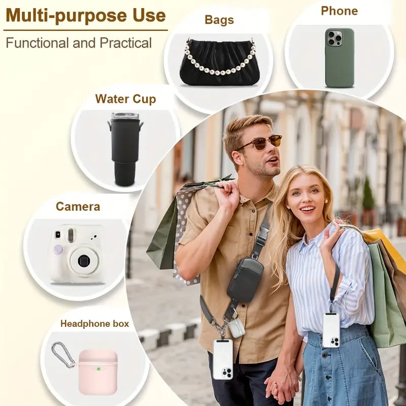 VestaLuxe Crossbody — Freedom, Security, Style