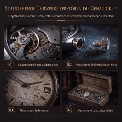 LuxLume Watch Winder — Keeps Time Perfectly