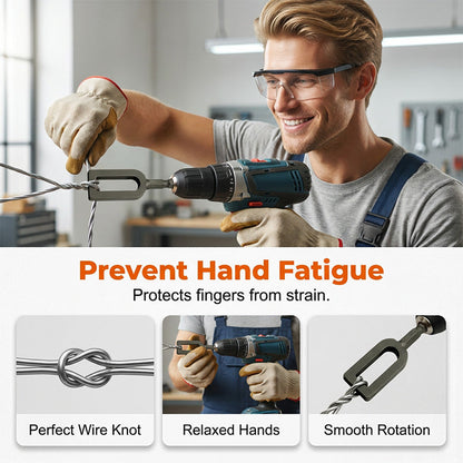 VoltGrip Wire Twisting Tool — No More Hand Pain