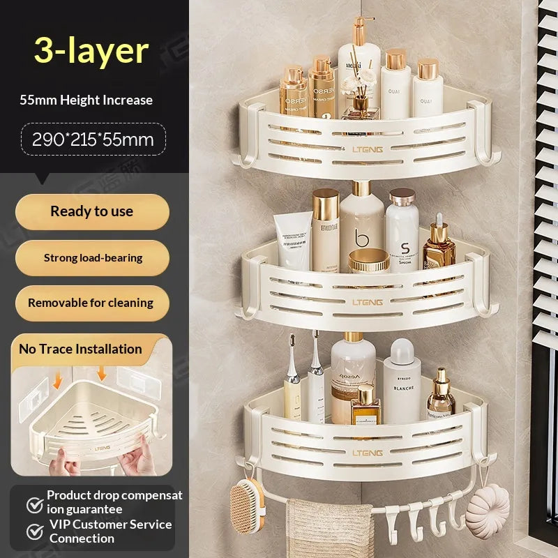 AquaNest Wall Organizer — Clutter-Free Shower Bliss