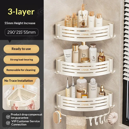 AquaNest Wall Organizer — Clutter-Free Shower Bliss