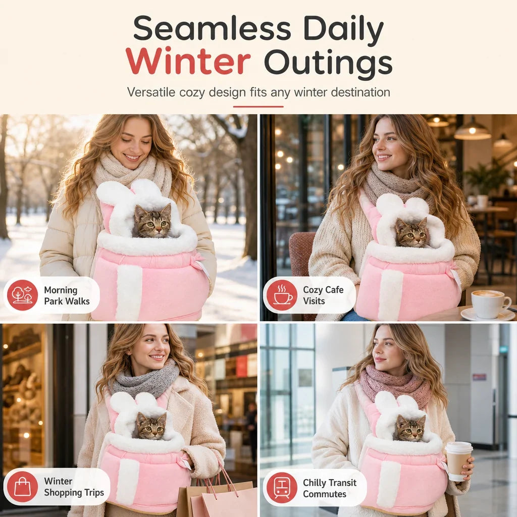 CozyCarry — Warmth Your Cat Craves