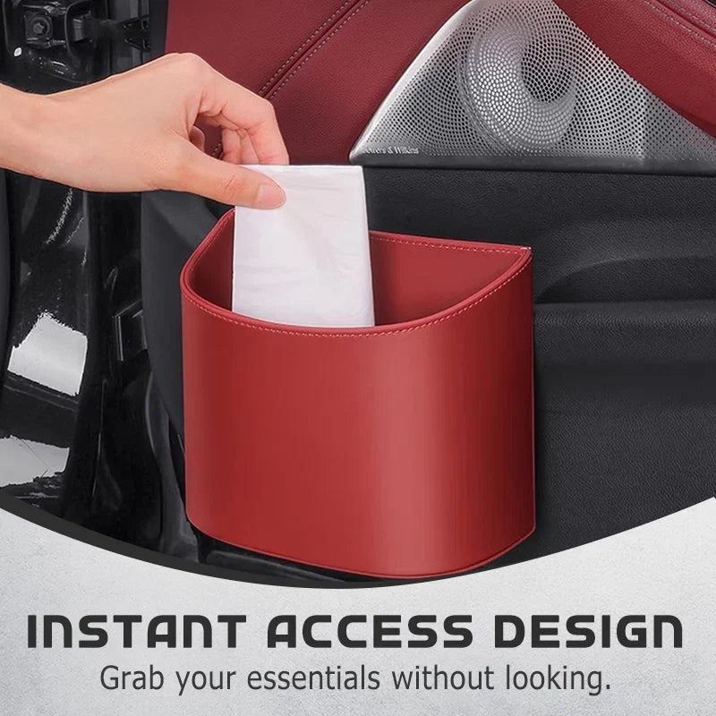 VeluraDrive — Leather Car Door Organizer | 50% OFF