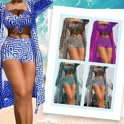 Luna – Women's 3-Piece Beach Set with Stretch Fabric