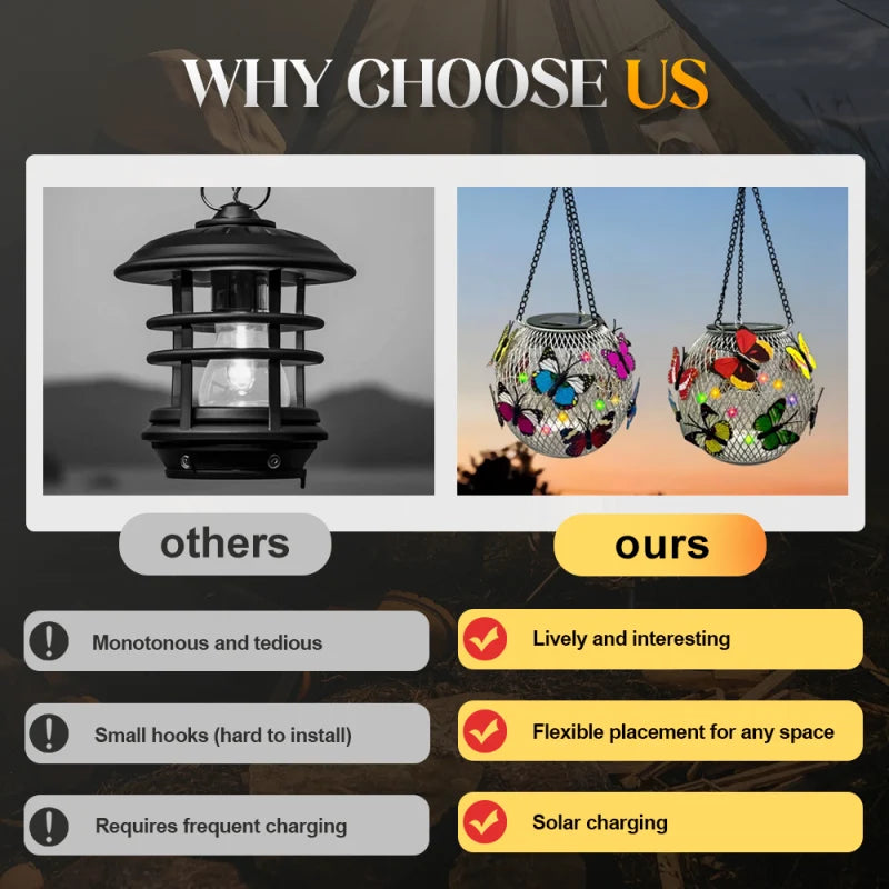 Vintage Solar Lantern — Enchant Your Night