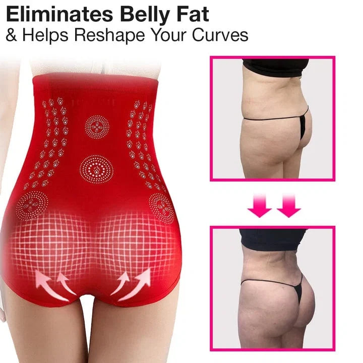 Silkia — Women's Seamless Waist Shaper with Fat-Burning Fiber