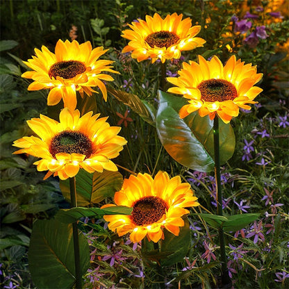 SunGlow — Solar Sunflower Lights | 50% OFF