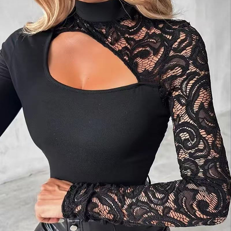 Heidi — Elegant Black Top | 50% OFF