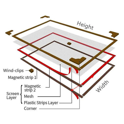 BreezeGuard — Magnetic Fly Screen | 50% OFF