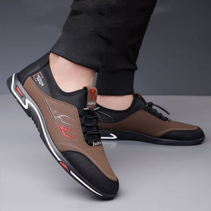 Heidi — Lightweight Breathable Men's PU Leather Shoes