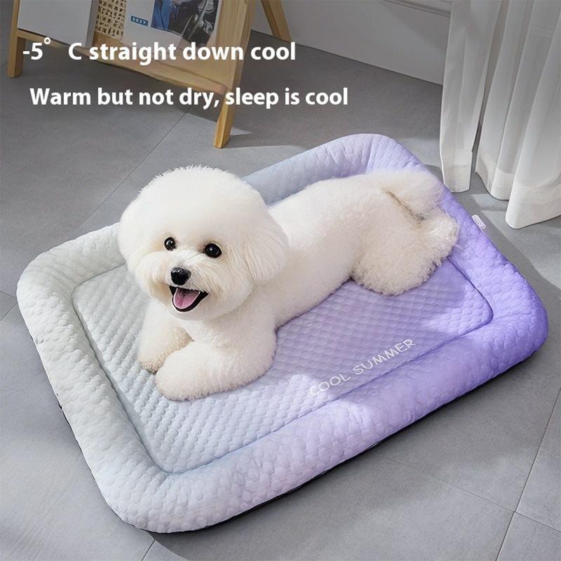 Ice Silk Pet Cooling Mat — Instant Cooling, Endless Comfort