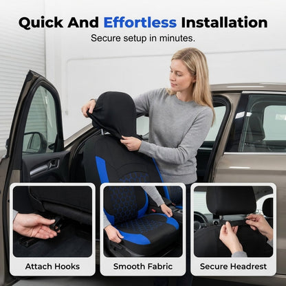 ShieldRide 9-Piece Seat Protector – Comfortable Protection for Every Ride