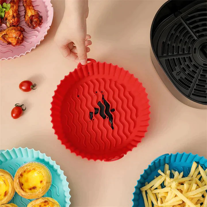 ZeroGrease — Silicone Air Fryer Tray | 1+1 FREE