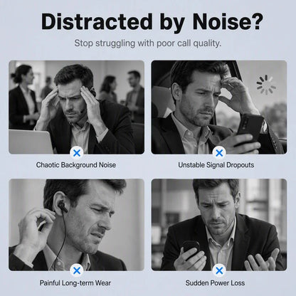 PulseWave Bluetooth Headset — Clear Calls, Effortless Comfort