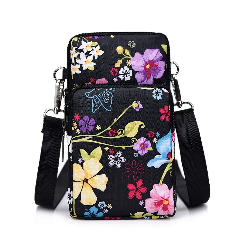 Madison — Compact Lightweight Shoulder Bag with Triple Compartments