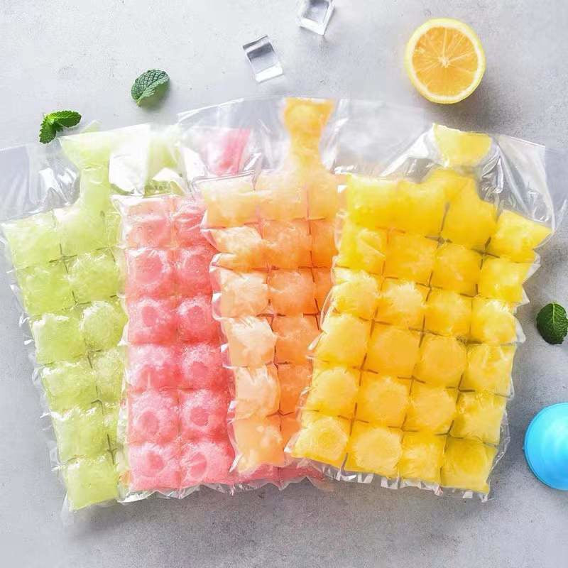 Disposable Ice Bags – Perfect Cubes, No Mess