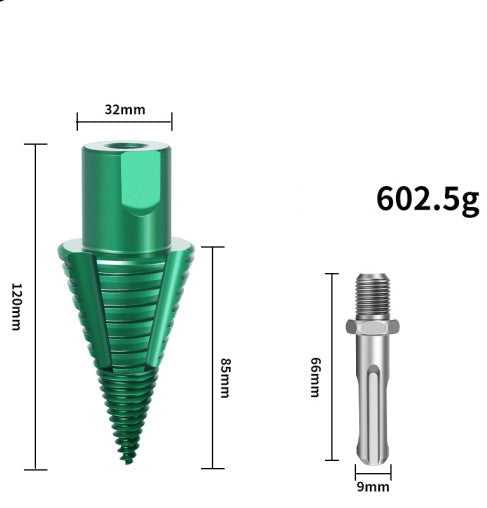 TimberRend Drill — Splits Logs Instantly