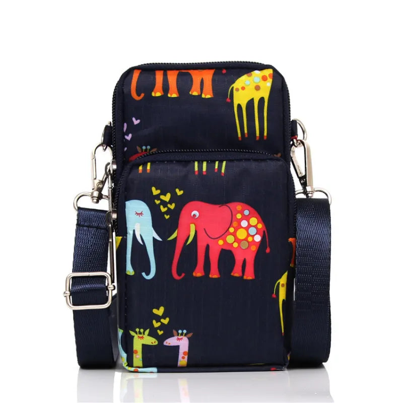 Madison — Compact Lightweight Shoulder Bag with Triple Compartments