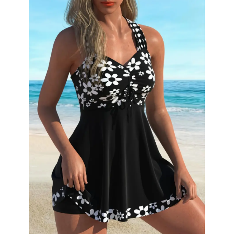 Lily — Floral Tankini Set | 50% OFF