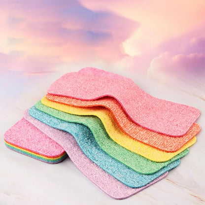 Rainbow Tear-Off Cloth – Effortless Cleaning Anytime