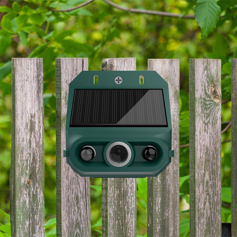 Animal protection device — Silent, solar-powered for peace