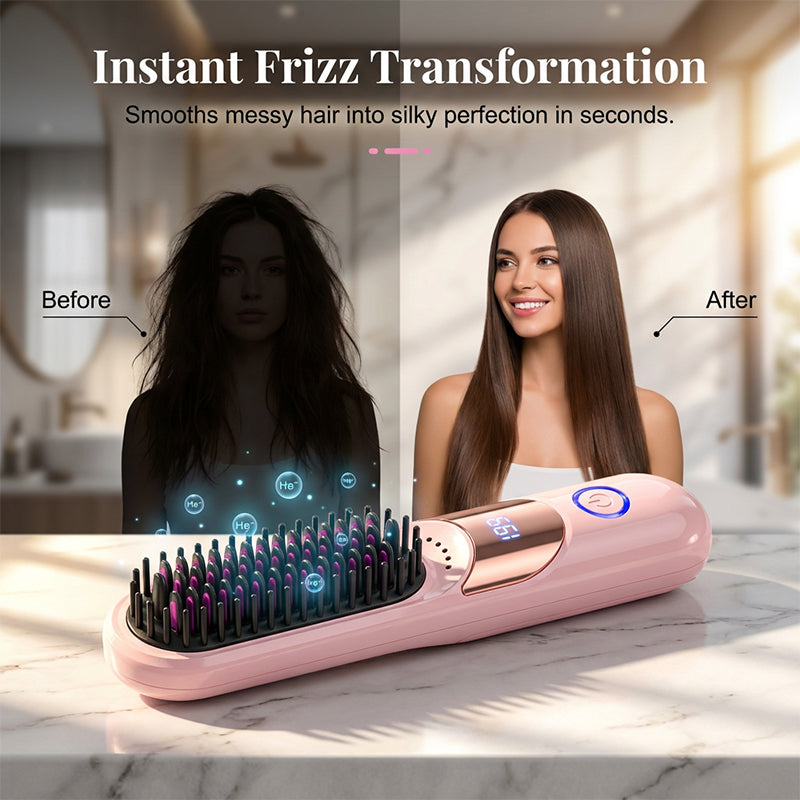 RadiantSilk Ion Brush – Smooth, Shiny, Effortless Hair