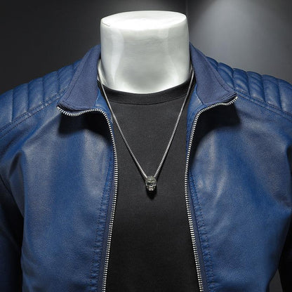 Carter — Lightweight Leather Jacket Men | 50% OFF