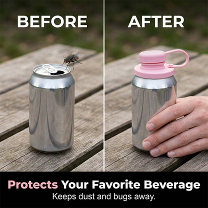 Silicone Lid & Straw Set – Leak-Proof Freshness Anywhere