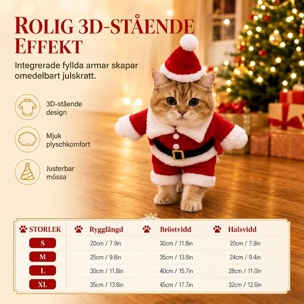Pet Santa Suit — Cozy Comfort, Endless Charm