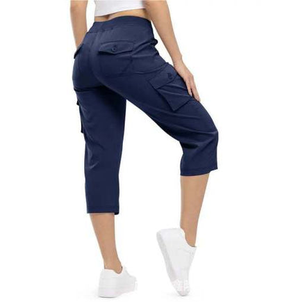 Sonia – Breathable, Feather-Light Travel Capris with Pockets