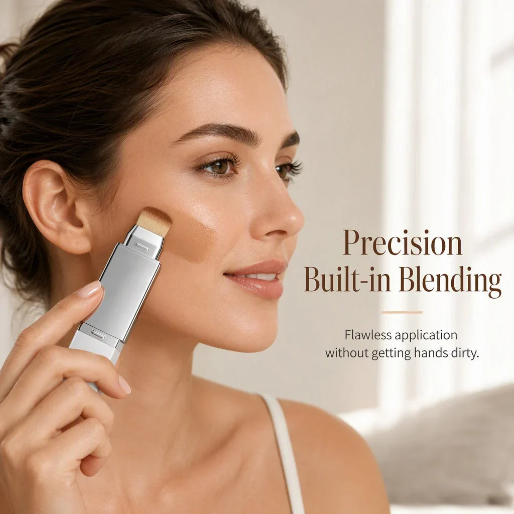 Velvety Matte Foundation Stick — Flawless, Confident, Radiant