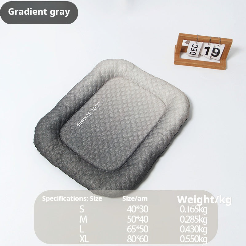 Ice Silk Pet Cooling Mat — Instant Cooling, Endless Comfort