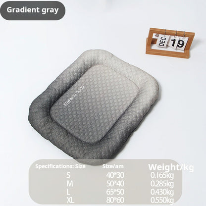 Ice Silk Pet Cooling Mat — Instant Cooling, Endless Comfort